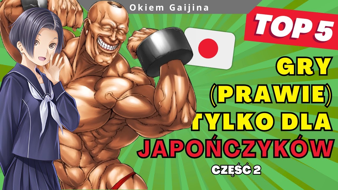 TOP 5 SERIE GIER (PRAWIE) TYLKO W JAPONII - część 2