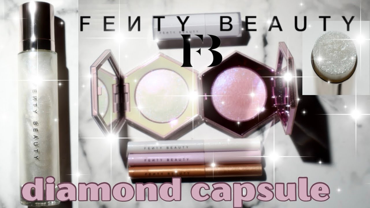 Fenty Diamond Capsule: detailed swatches with comparisons, demos