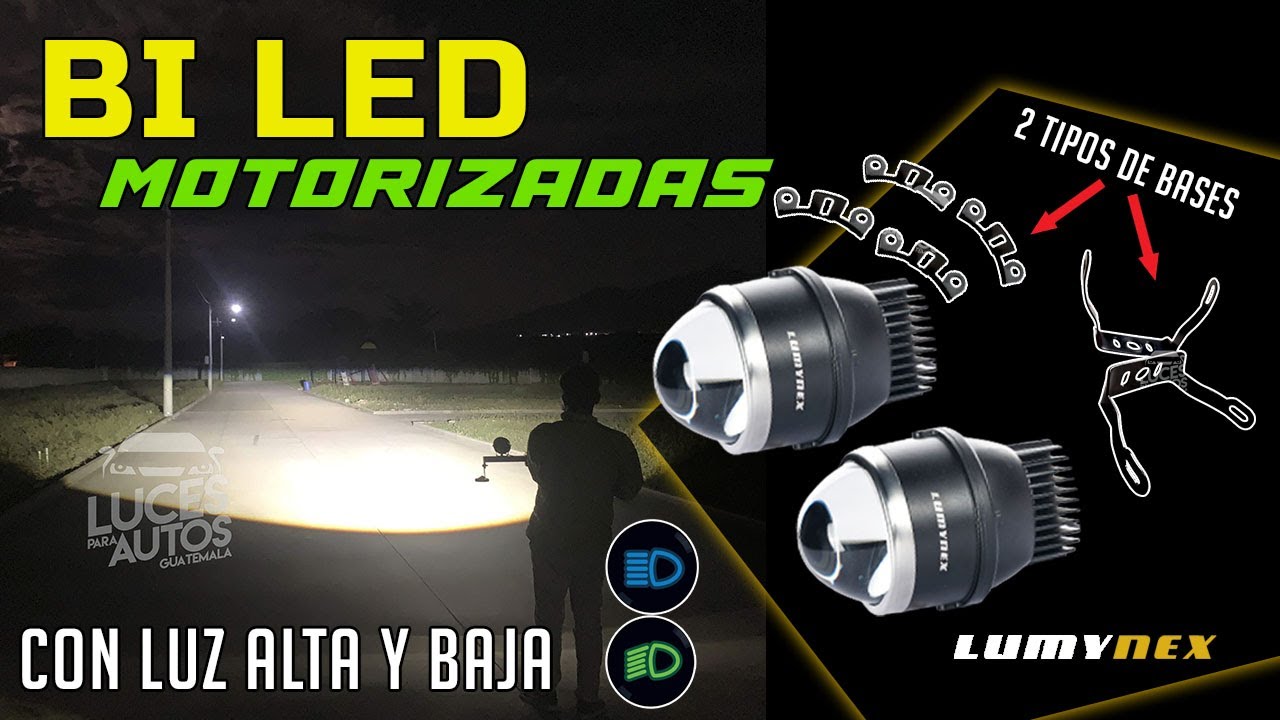 ASÍ SON LAS FAMOSAS EXPLORADORAS  BI LED. Reseña completa y pruebas de iluminacion