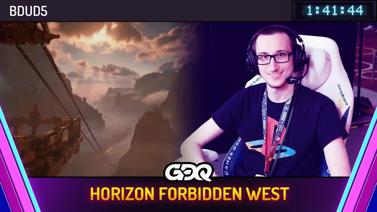 Horizon Forbidden West by Bdud5 in 1:41:44 - Awesome Games Done Quick 2025