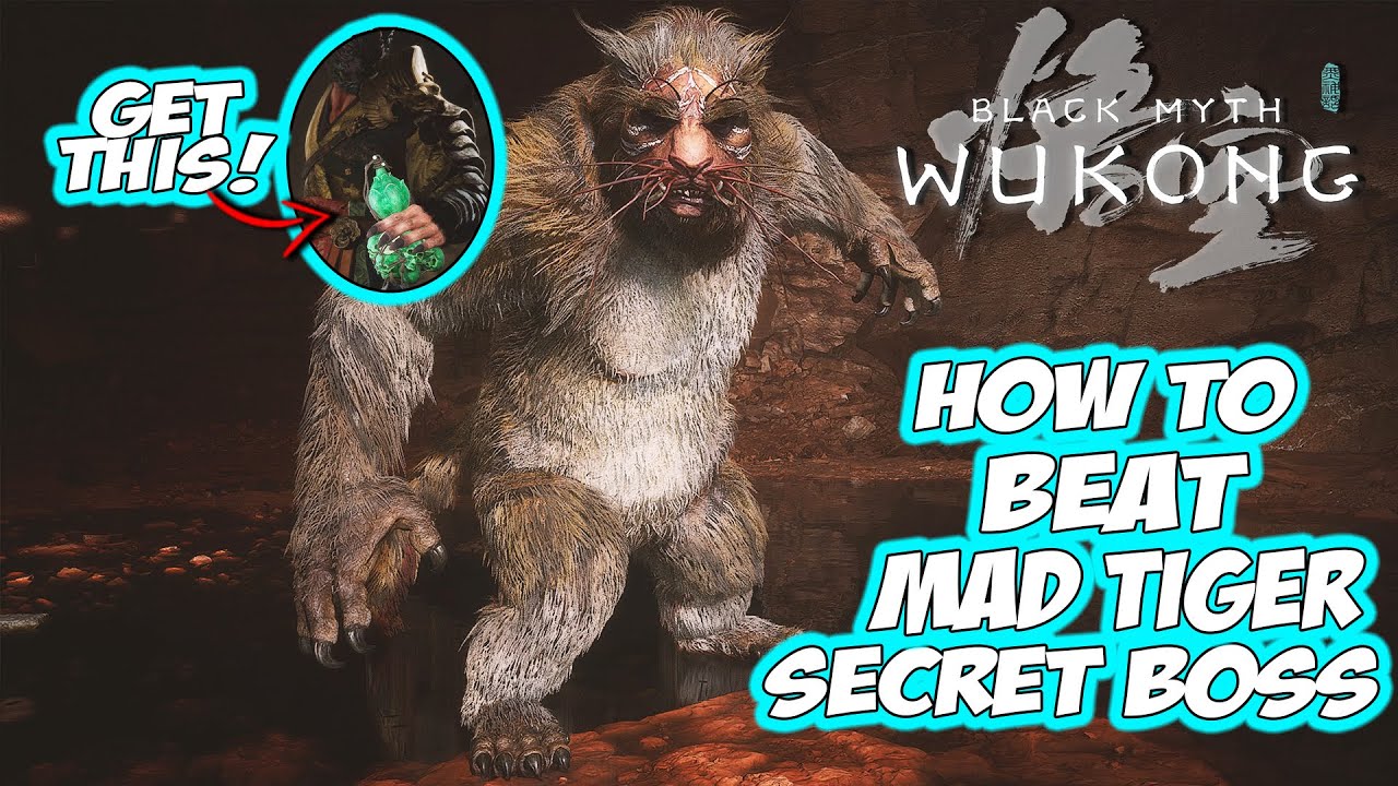 Black Myth: Wukong — как найти и победить секретного босса «Безумный тигр»
