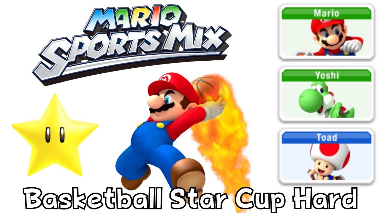 Mario Sport Mix - Basketball - Star Cup Hard (Co-Op)