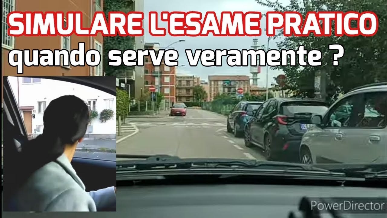 SIMULAZIONE ESAME PRATICO - SERVE ?