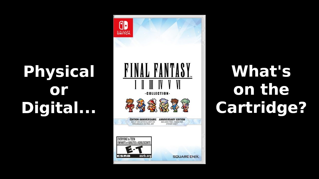 Final Fantasy I-VI Collection - Nintendo Switch ~ Let's Get Physical!