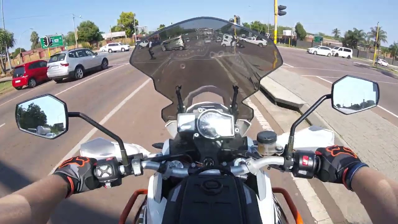 Hold on Megan! KTM 1190 Adventure R