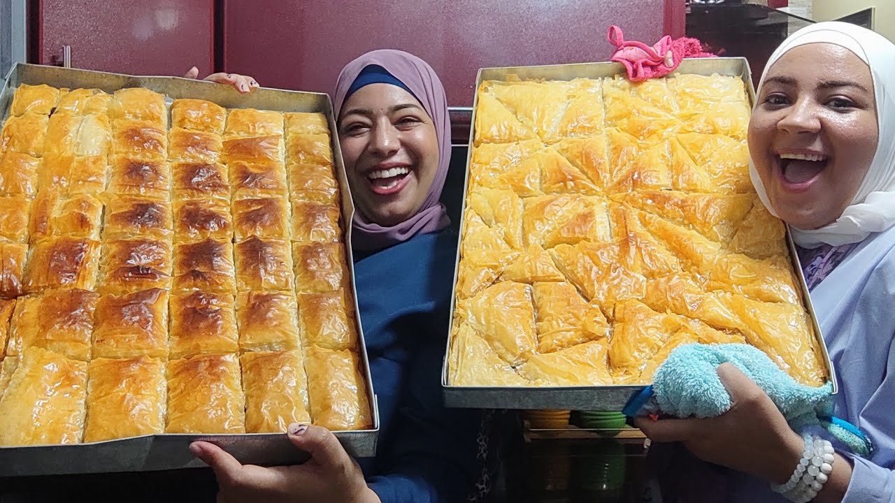 صنعنا اكبر صاجين من الجلاش 🥰واتصدمنا من الحلاوه💃
