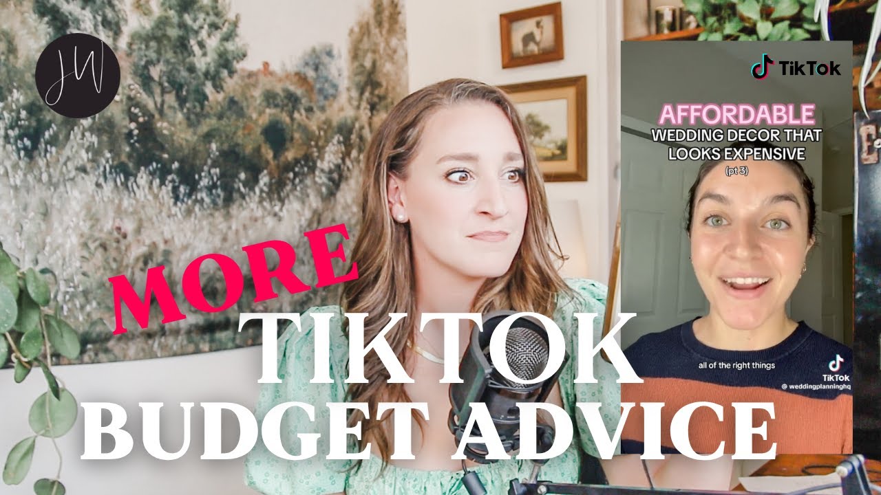 MORE BUDGET Wedding Advice from TIKTOK | Wedding Planner REACTS