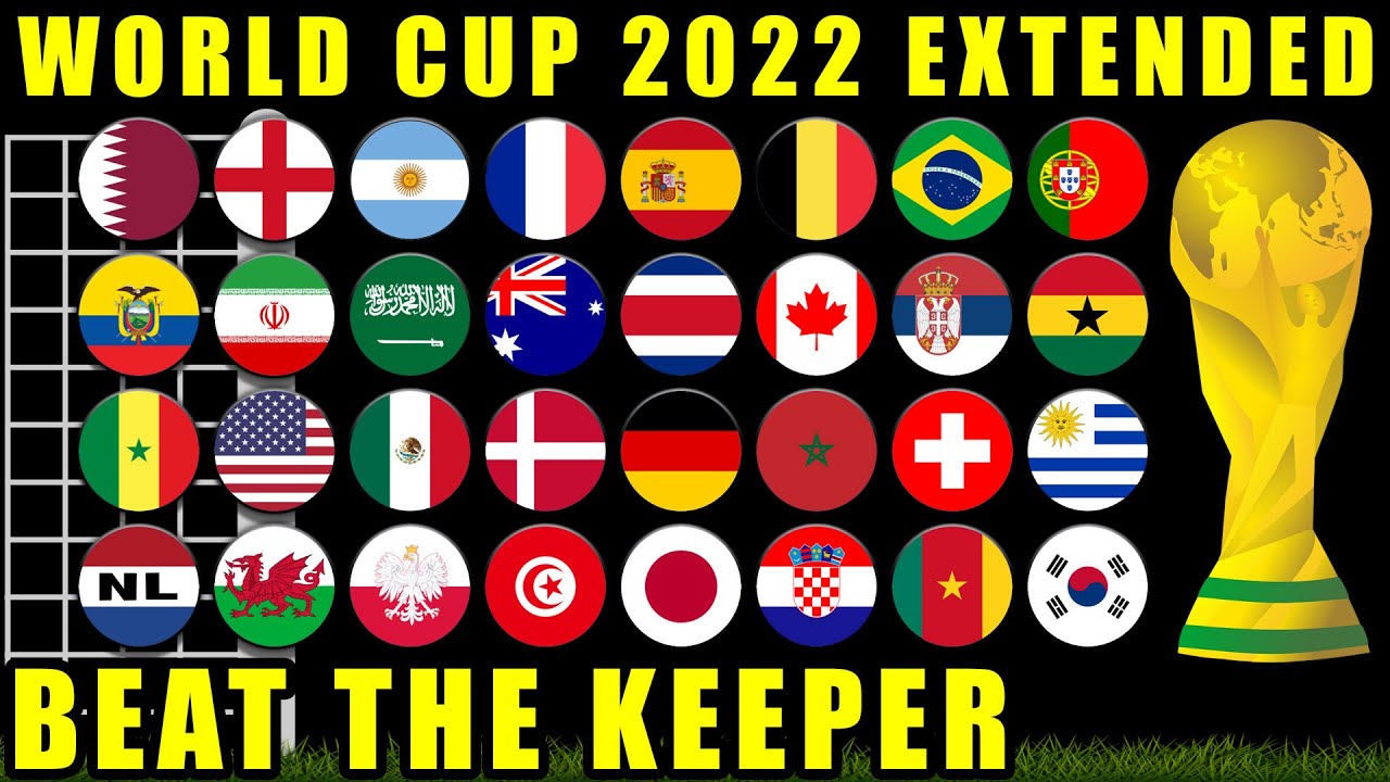 Beat the Keeper World Cup Extended Marble Race Tournament / Marble Race King