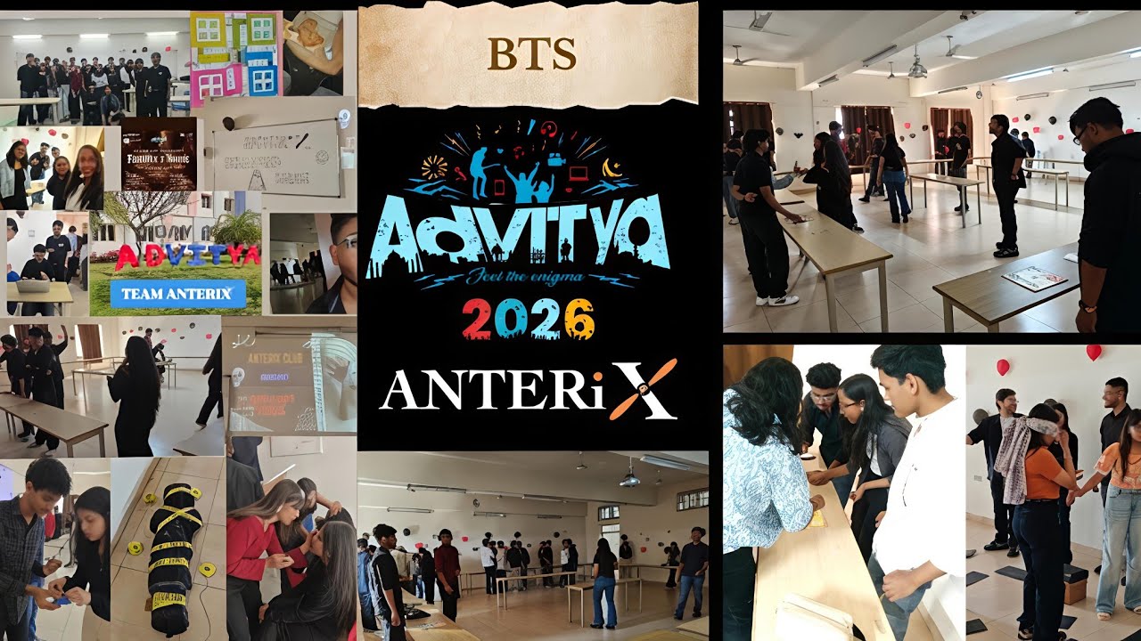 VIT Bhopal AdVitya Fest  ANTERIX Club BTS vlog 💅#vitbhopal #vitvellore #vitchennai #vitap #youtube 