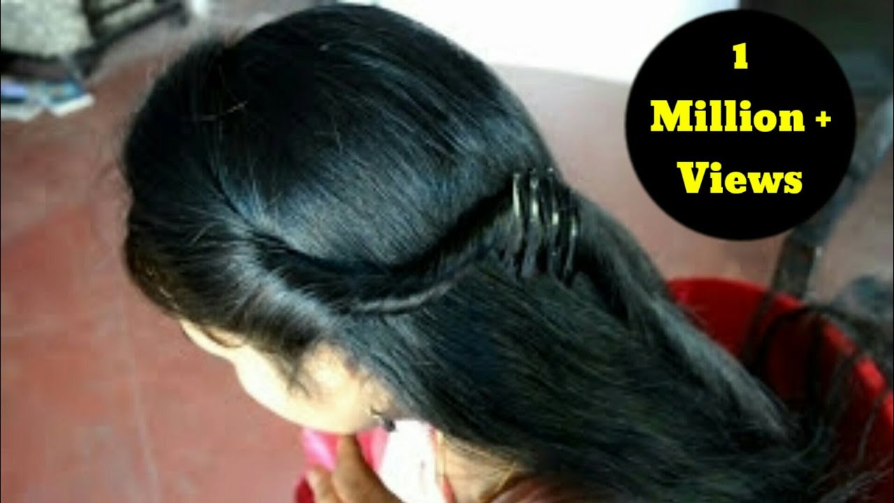 How to make a side puff Hairstyle without hairspray | Indiangirlchannel Art |