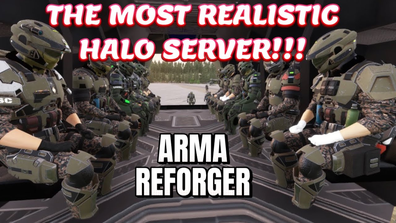 The MOST REALISTIC Halo Server In ARMA REFORGER