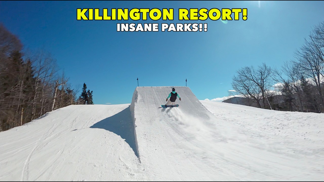 KILLINGTON Resort Has The BEST PARKS In The East Right Now!?