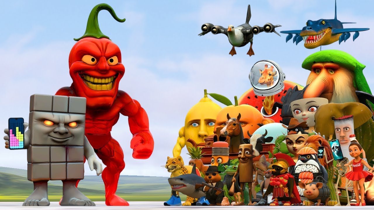 NEW MUSCLE PEPPER x ANPALI BABEL ITALIAN BRANROT vs ALL ITALIAN AI BRAINROT - Garry's Mod!
