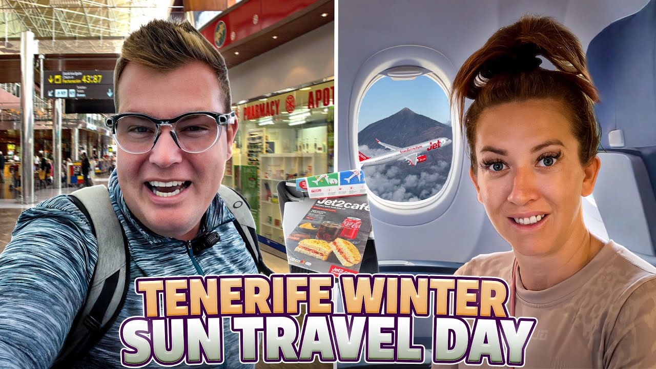 UK to Tenerife Winter Travel Day ☀️ Jet2 Flight from Liverpool to Tenerife South | Honest Vlog ✈️ 
