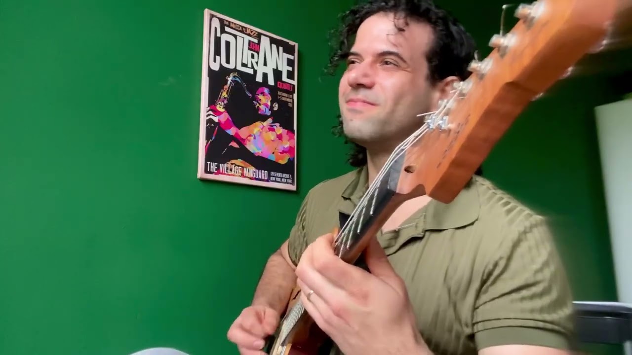 practicing the dominguinhos song 'quebra quega'