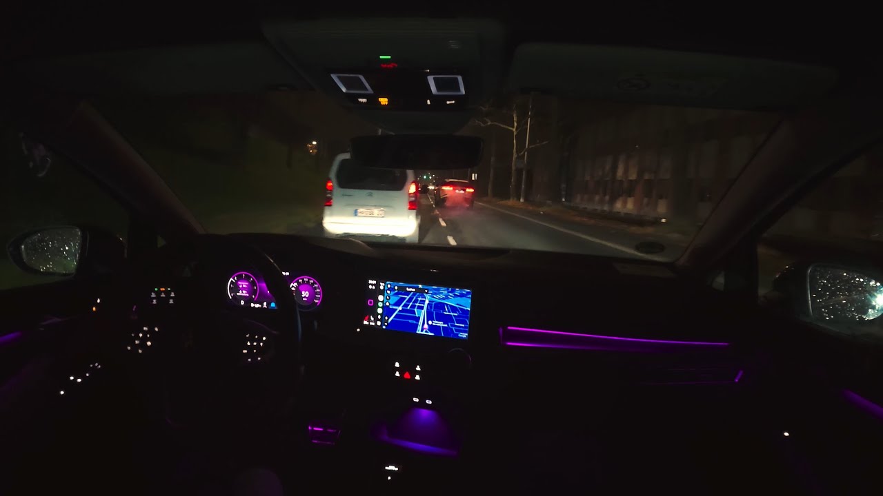 POV Night Drive | Frankfurt Airport → Mannheim | Relaxing Real-Time Ride (Part 3)