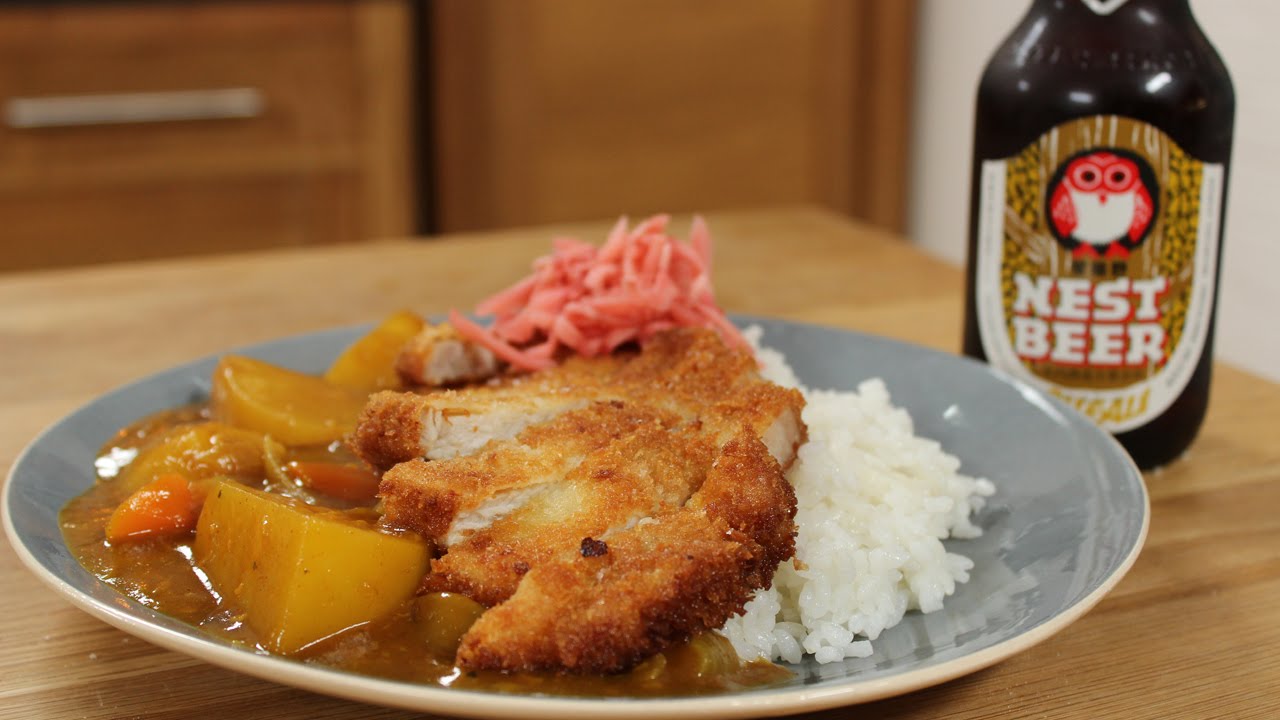 Pork katsu curry with weiss beer ft. Tim Anderson | The Craft Beer Channel