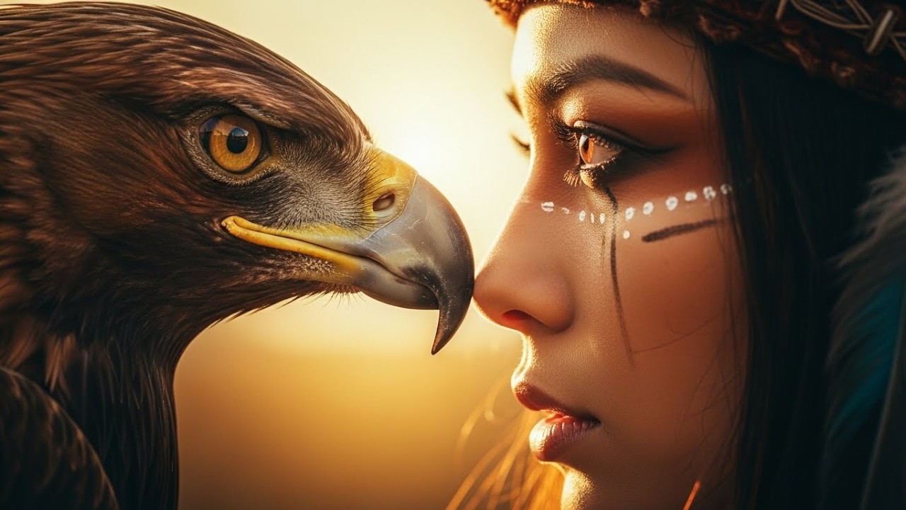 Native American Flute & Eagle Spirit • 432Hz Shamanic Healing for Emotional Release (1 Hour)