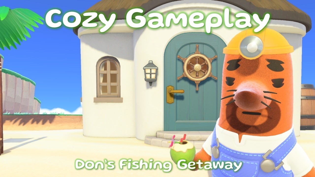 ACNH | Don's Fishing Getaway | Cozy Gameplay | No Commentary