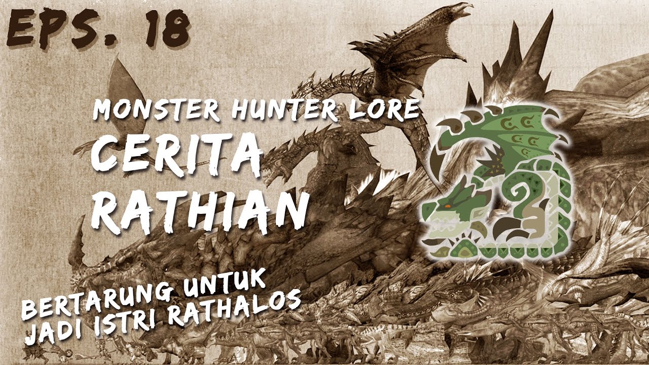 Rathian Harus Rebutan Buat Jadi Calon Istri Rathalos | Monster Hunter Lore