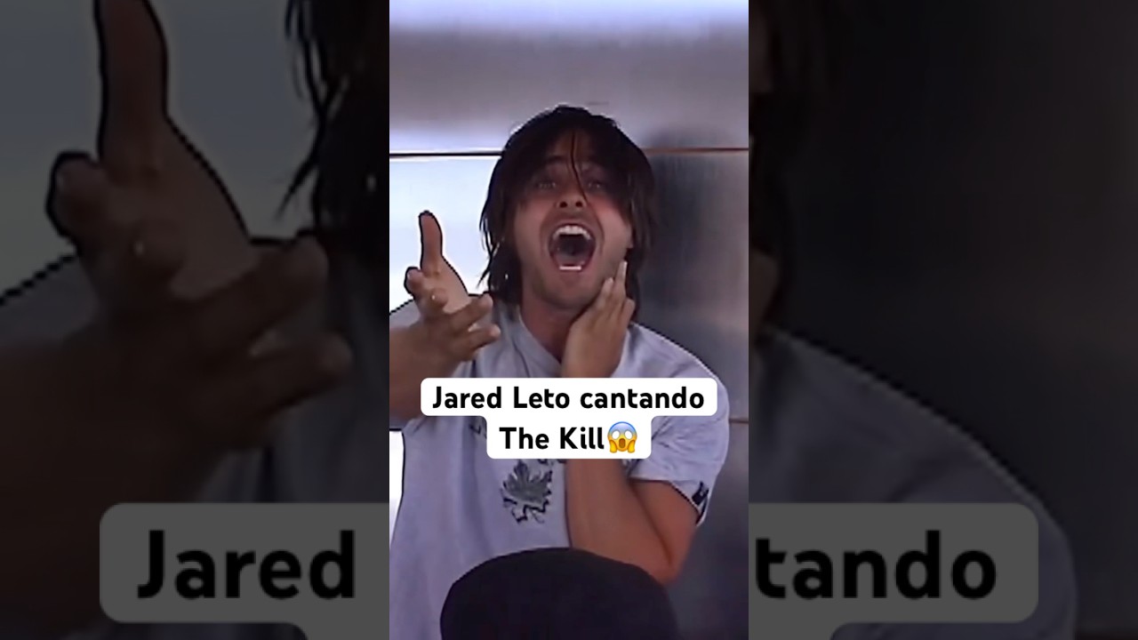 Jared PERFECCIÓN Leto🔥 ¿Qué actor es BUEN músico? 
