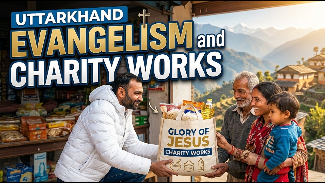 उत्तराखंड गाँव में इस तरीके से किया सुसमाचार प्रचार ||   Evangelism by Works 