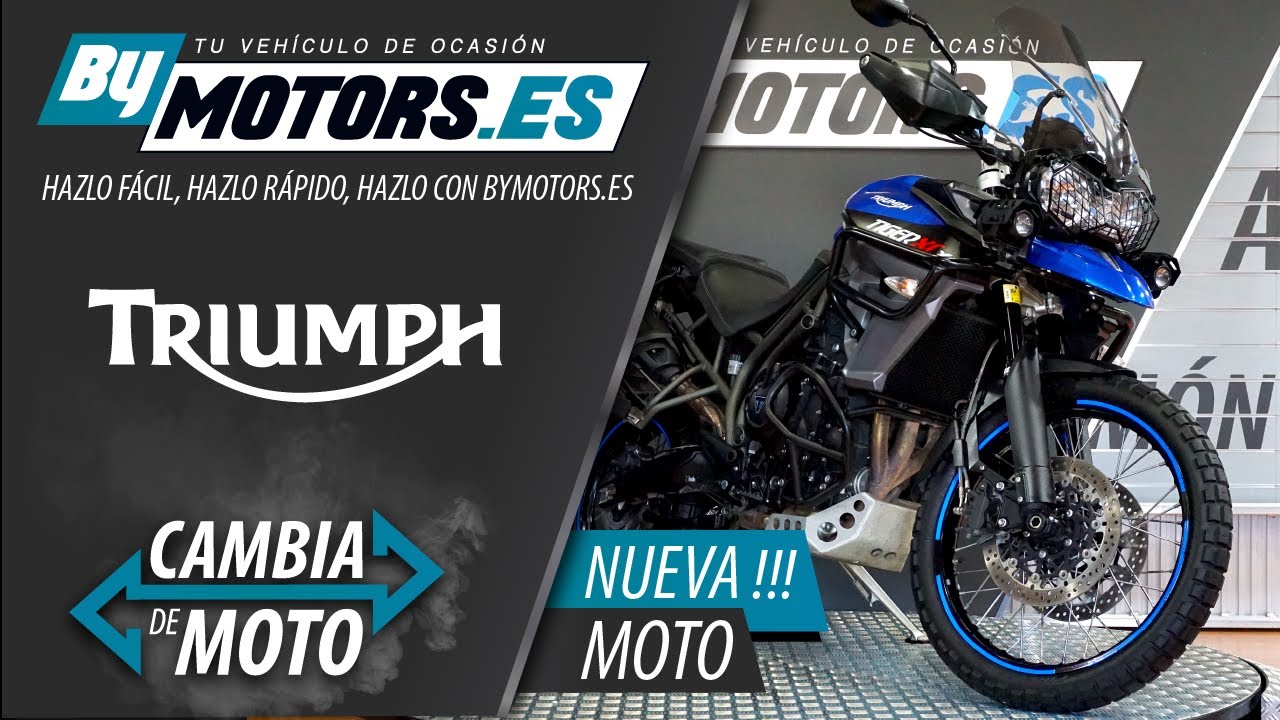 TRIUMPH TIGER 800 RADIOS *** MALETAS *PUÑOS* CUPULA PUIG Y MAS**