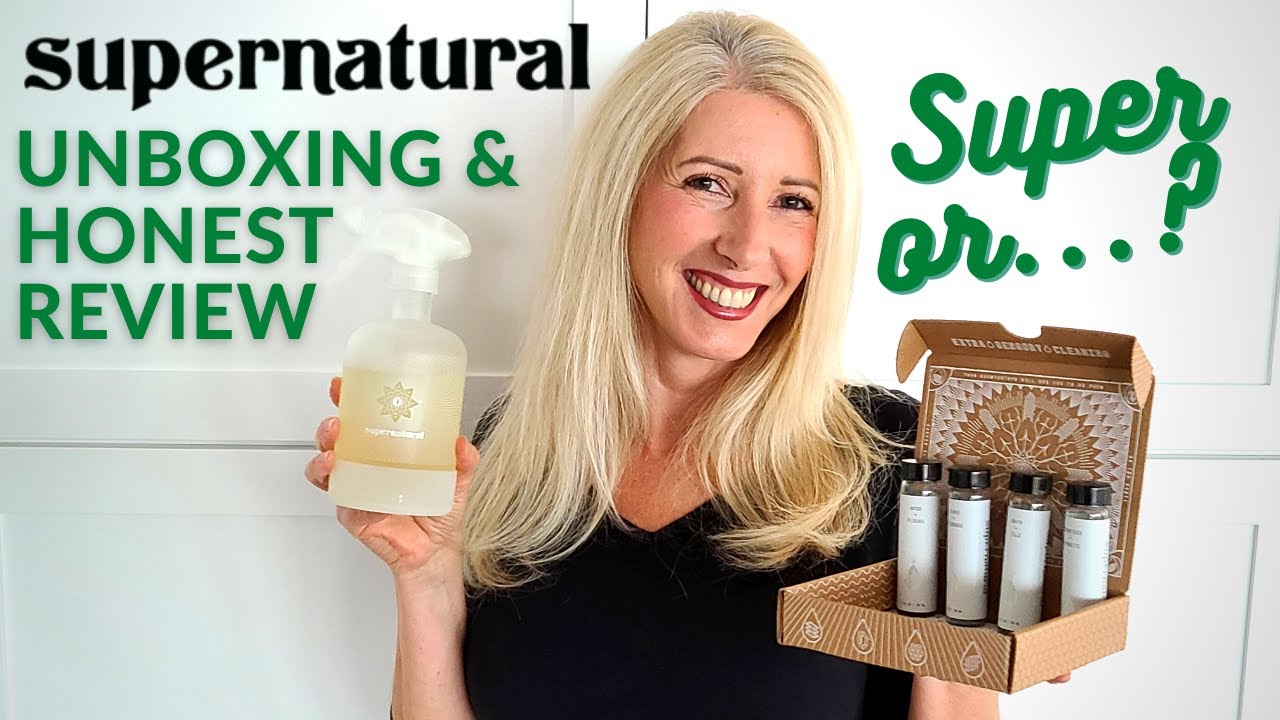 Supernatural - Natural Cleaning Products Unboxing & Review: Are These Non-Toxic Cleaners Super?
