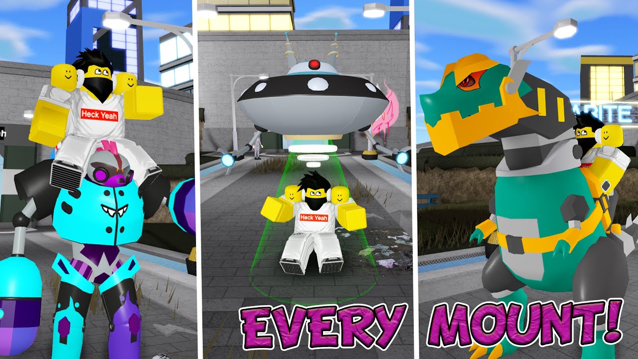 EVERY NEW MOUNT IN SEPHARITE UPDATE! - Loomian Legacy
