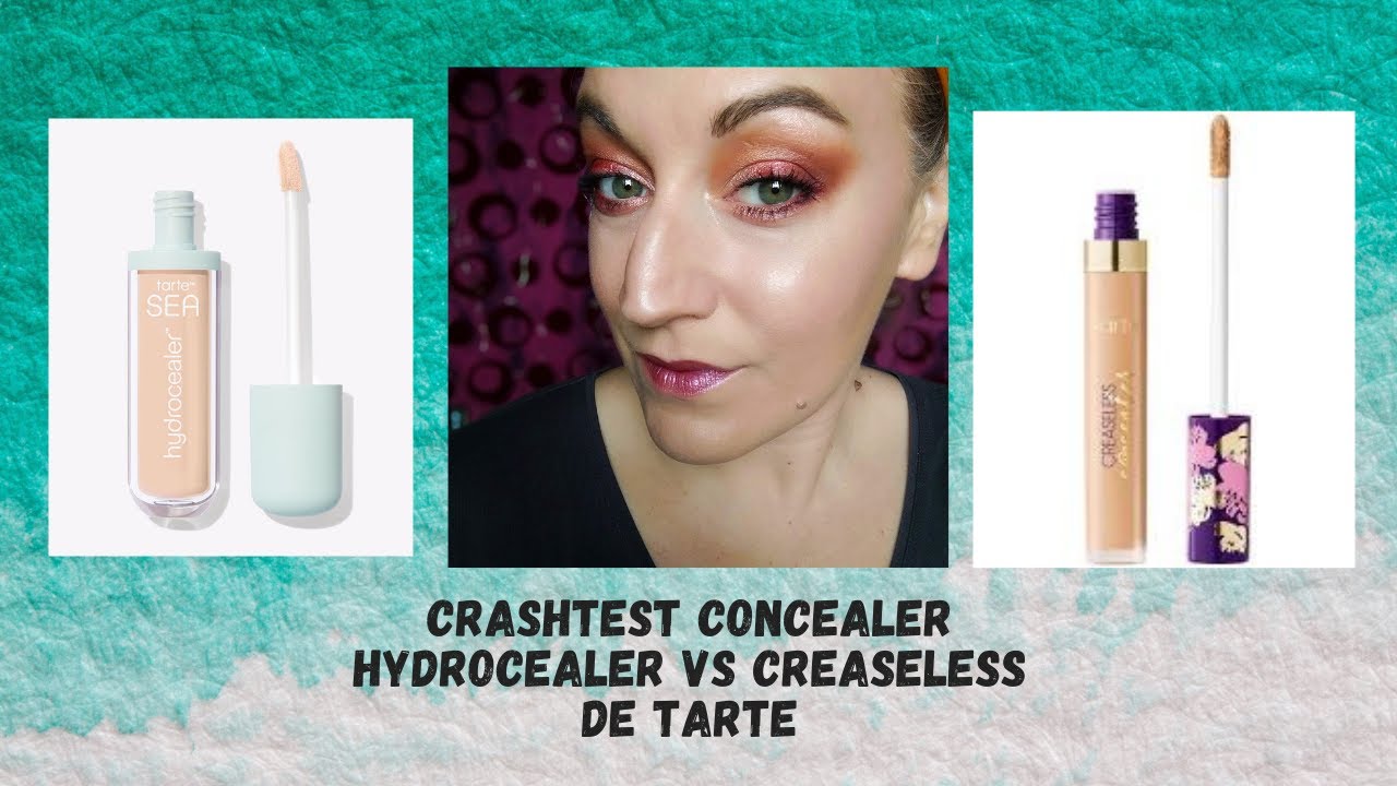 Battle d'anticernes @tartecosmetics  : Hydrocealer Vs Creaseless concealer