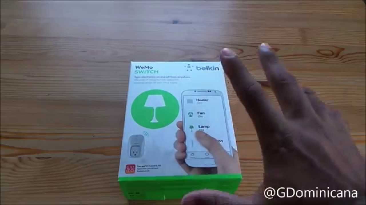 UnBoxing   Belkin WeMo Switch  Espanol