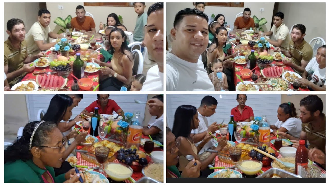 NOITE DE NATAL MUITO ESPECIAL EM FAMÍLIA 