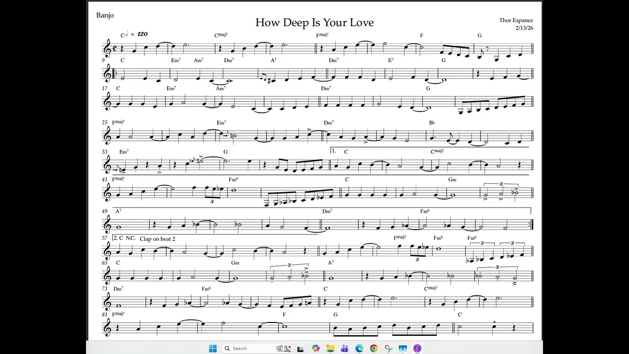 How Deep Is Your Love 2.13.26