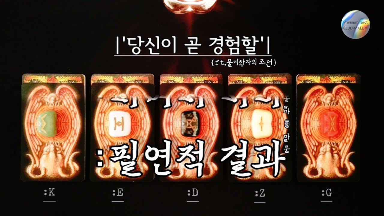[타로] ‘곧 당신이 경험할 필연(必然)의 결과.’ {:물리학자의 조언}