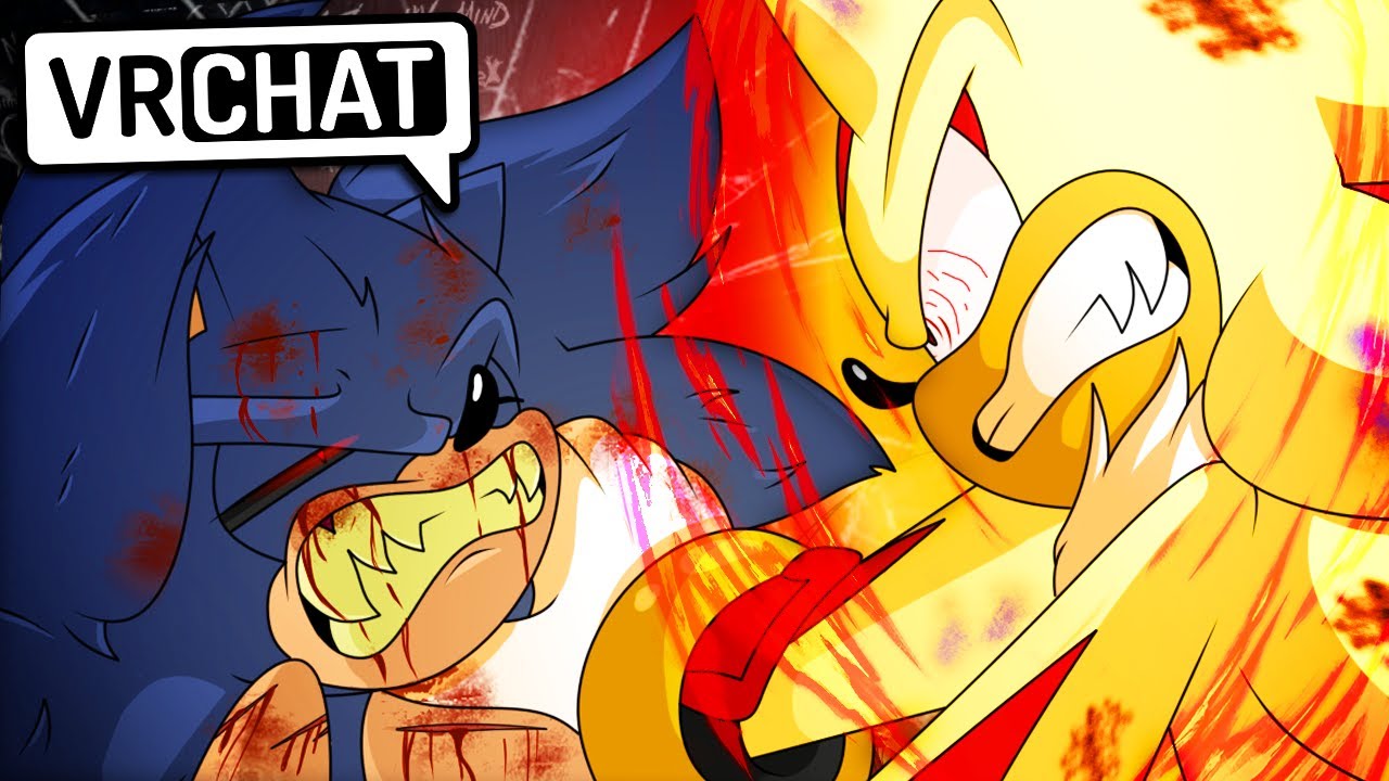 Shadow Kills Sonic.EXE?! (VR Chat)
