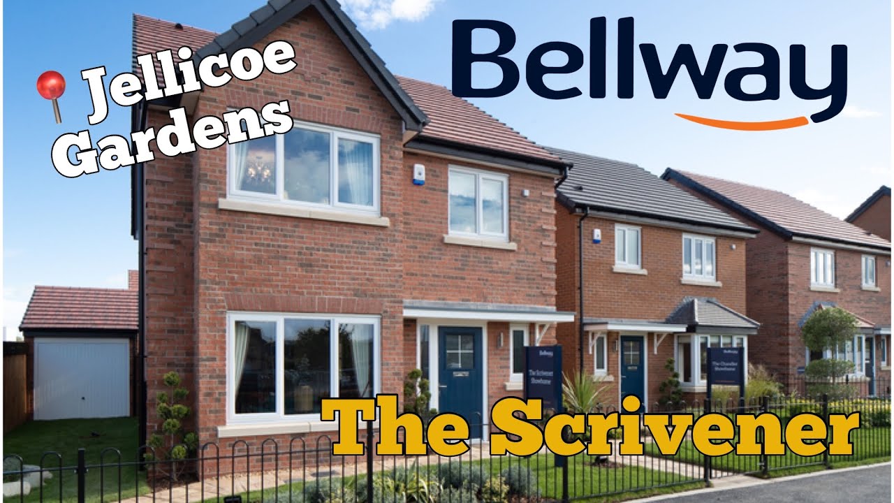 Touring The Scrivener | A New Build 4 Bedroom Home by Bellway Homes in Moreton, Wirral, U.K.