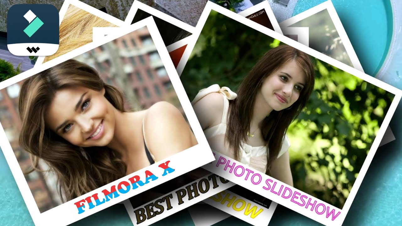 Как создать слайд-шоу из фоторамок с текстом в Filmora X