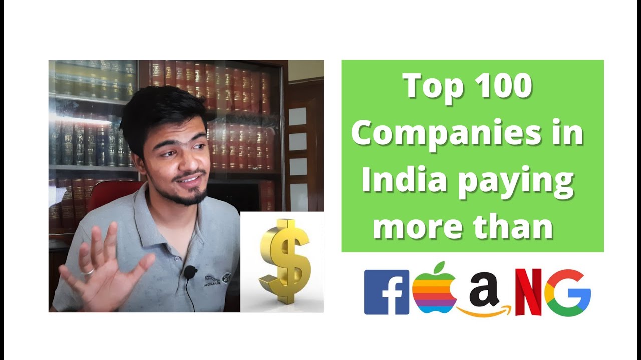 Top 100 Companies paying more than FAANG in India ❤️