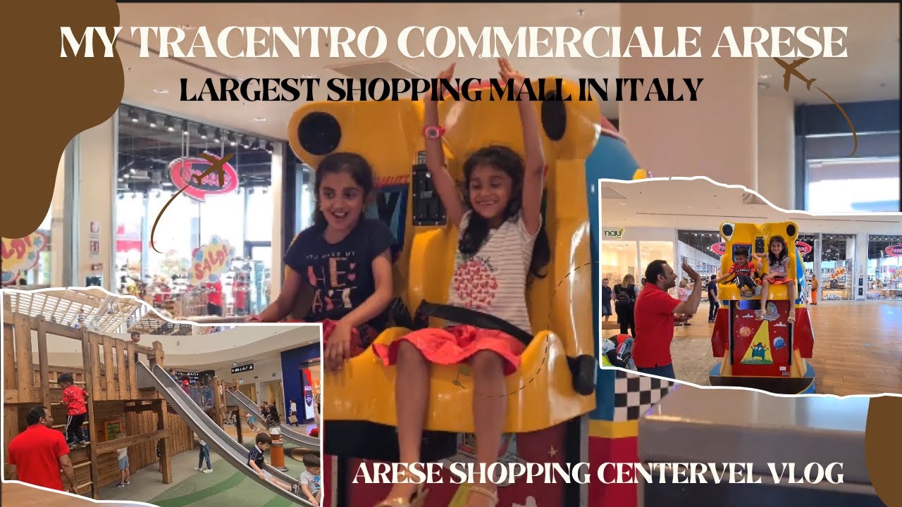 CENTRO COMMERCIALE ARESE👆LARGEST SHOPPING MALL IN ITALY-ARESE SHOPPING CENTER