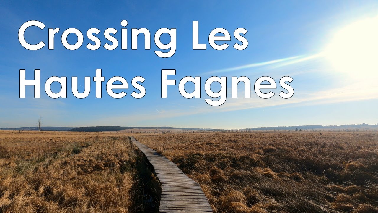 Hiking Les Hautes Fagnes to Botrange Belgium