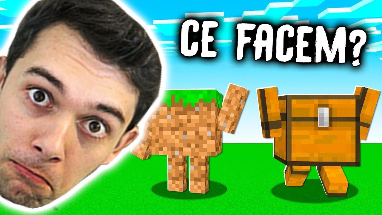 MINECRAFT Dar FIECARE Block PRINDE Viata !