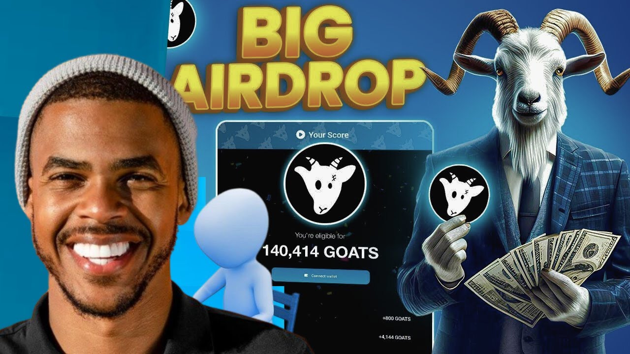GOATS Airdrop Claim ~ Connect Ton wallet and Claim the airdrop | GOAT airdrop withdrawal