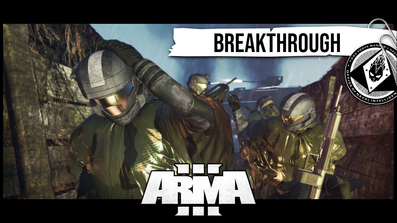 BREAKING THROUGH HOSTILE TRENCHES - ARMA 3 HALO - HAVOK COMPANY