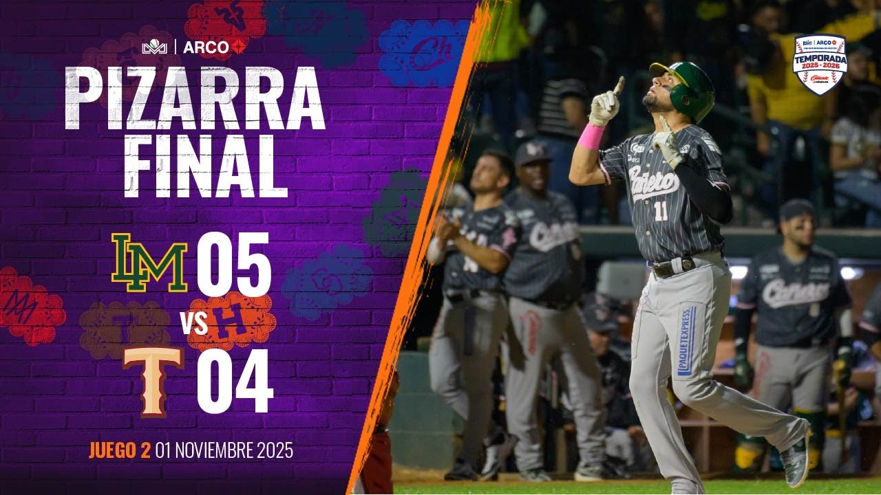 RESUMEN: Ca&ntilde;eros de Los Mochis vs Tucson Baseball Team | 1 de noviembre de 2025