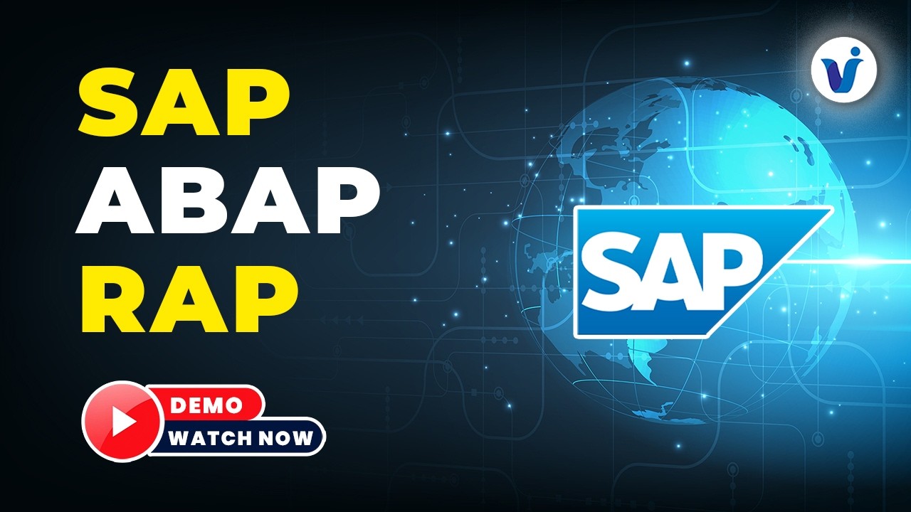 Станьте разработчиком SAP ABAP RAP || Полный учебник по RAP для начинающих || Visualpath