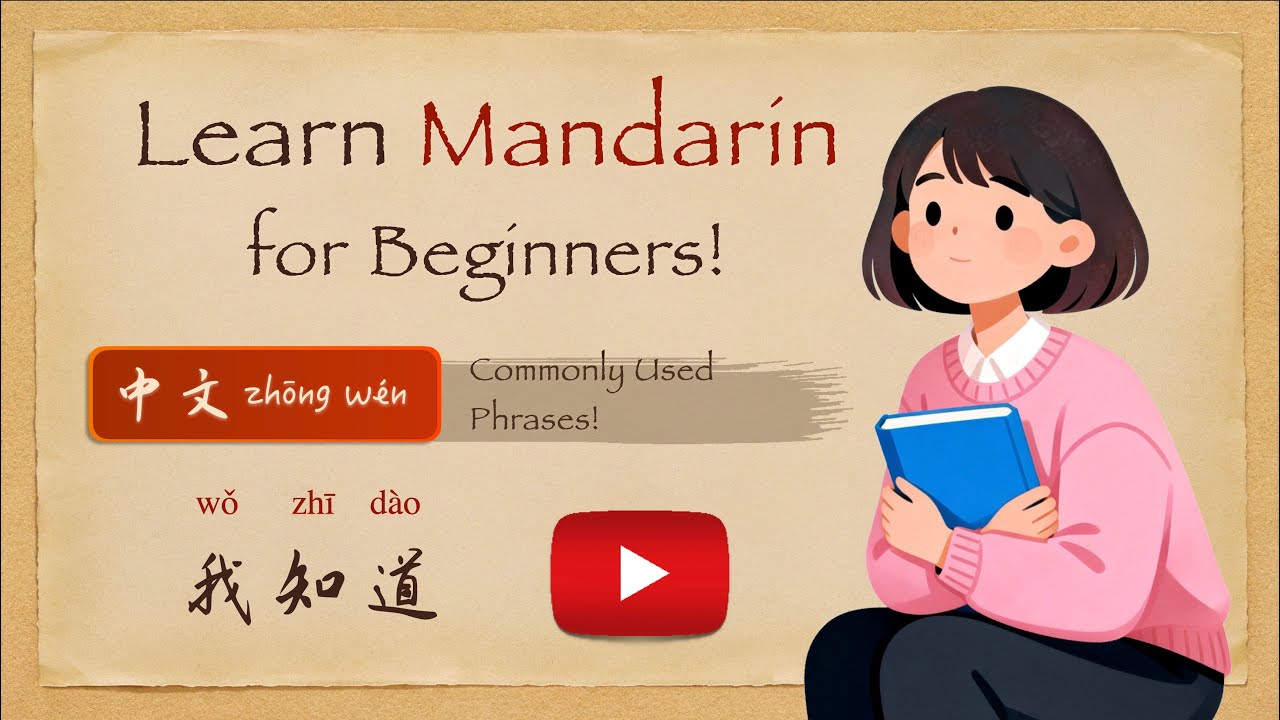 Commonly Used Mandarin Phrases for Beginners - L2 Common Phrases / 常用短语