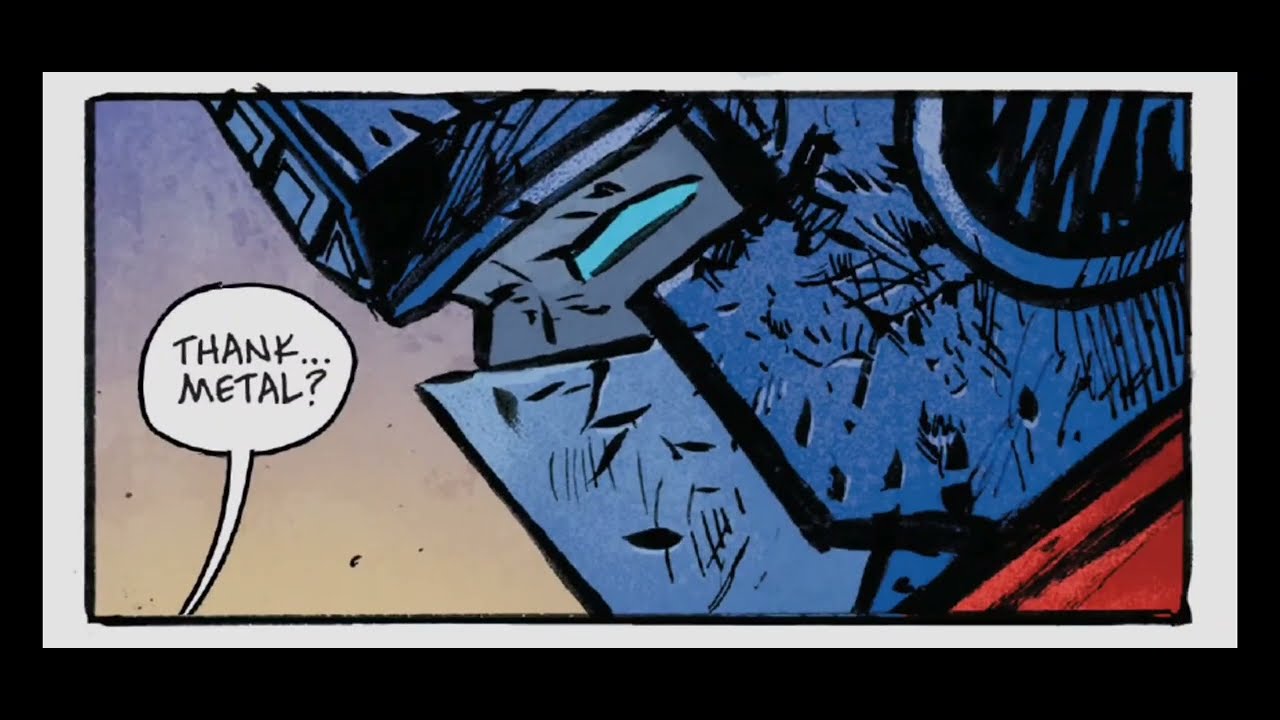 Transformers Skybound comic, like a prayer