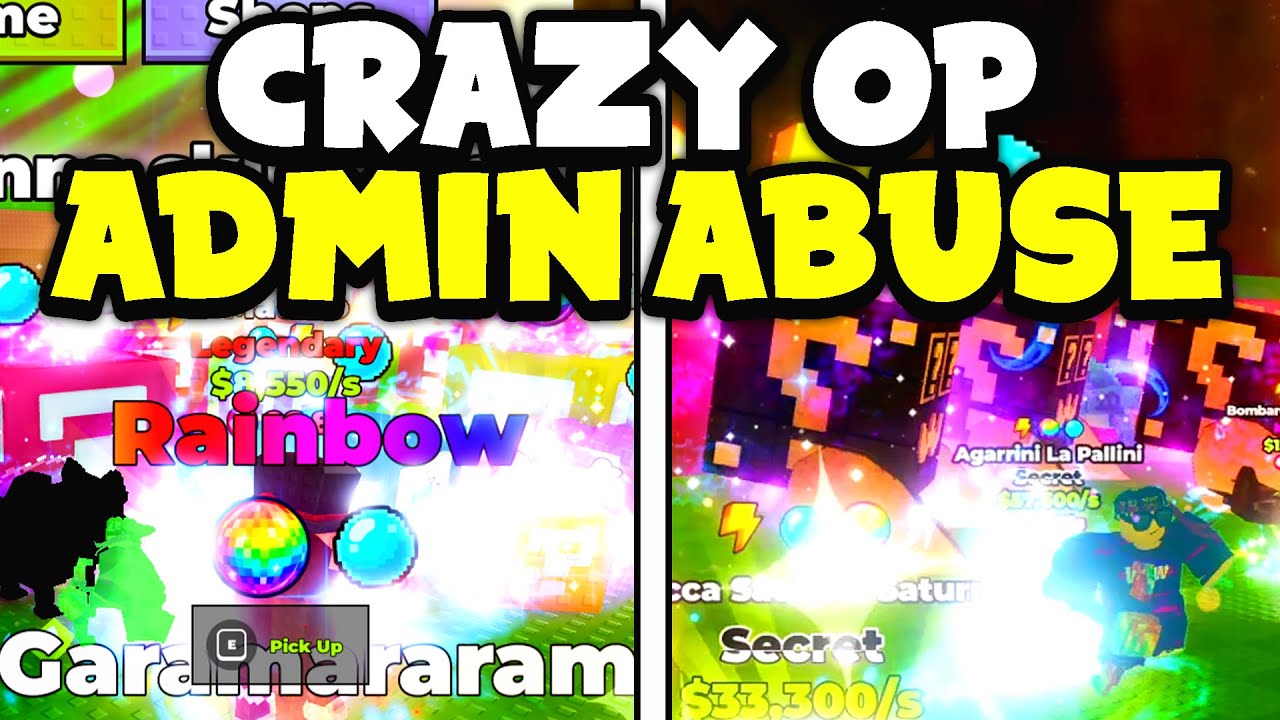 NAJLEPSZE NADUŻYCIE ADMINISTRACJI w historii Break A Lucky Block Roblox