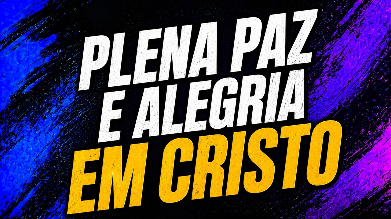 Hino 104 . Plena paz e alegria em Cristo | Hinário Novo Cântico
