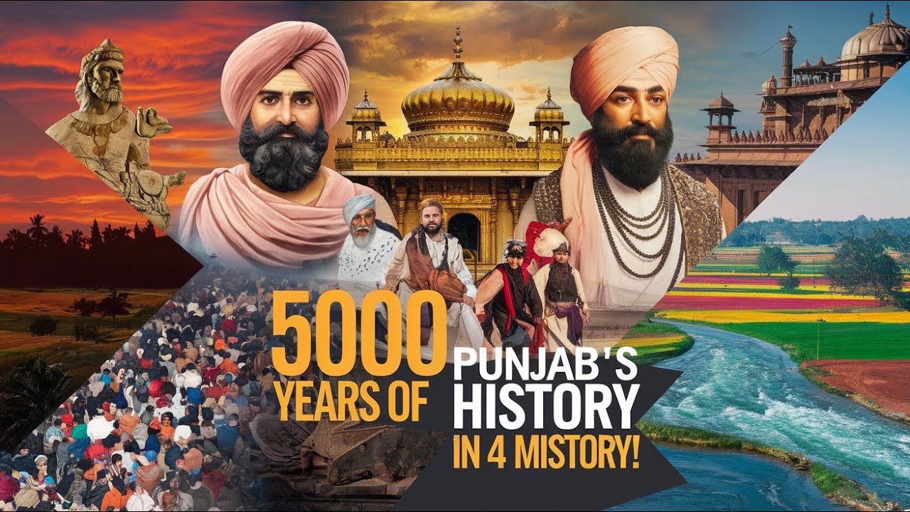 History of the Punjab  || Unraveling History In English || Quick Cover with Details